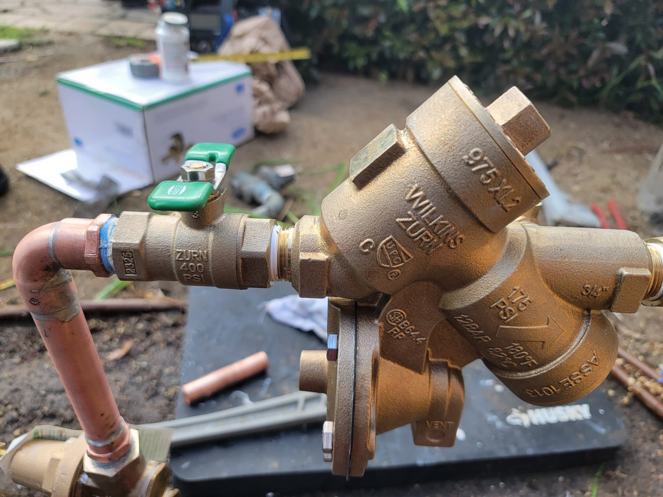 Backflow testing and repair